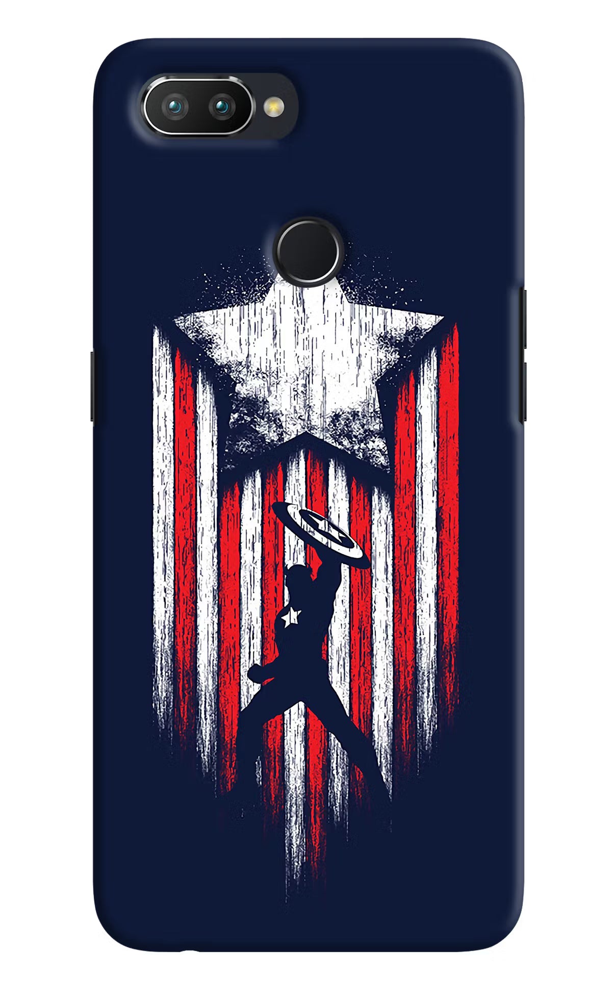 Captain America Marvel Art Realme 2 Pro Hard Case Back Cover by Casekaro