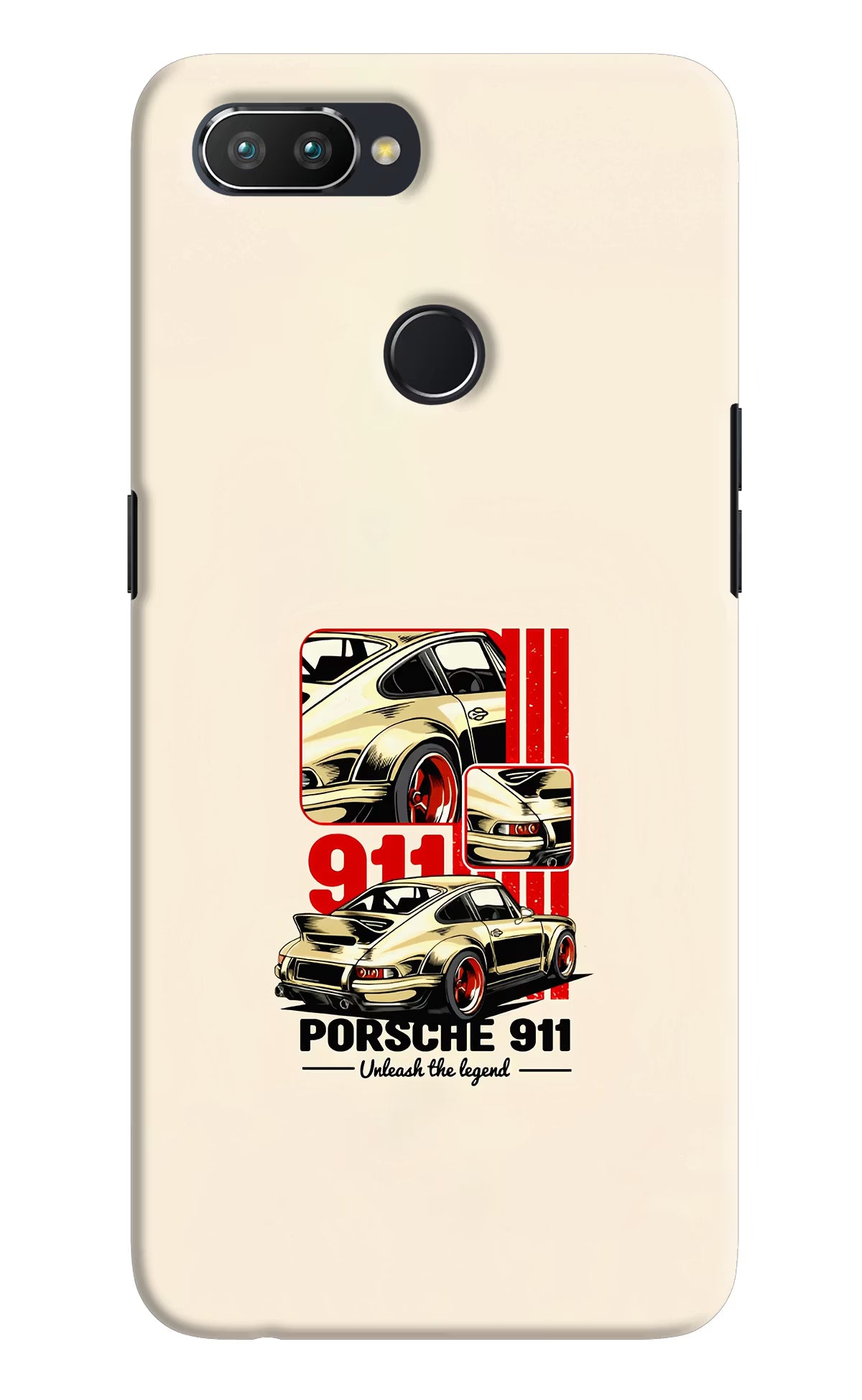 Classic Porsche 911 Realme 2 Pro Hard Case Back Cover by Casekaro