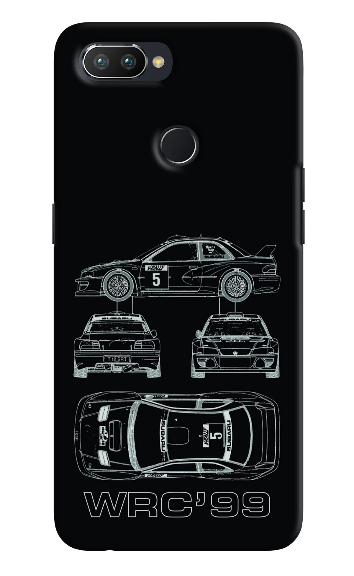 WRC'99 Realme 2 Pro Hard Case Back Cover by Casekaro