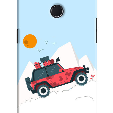 Mountain Trail Beast Realme 2 Pro Hard Case Back Cover by Casekaro