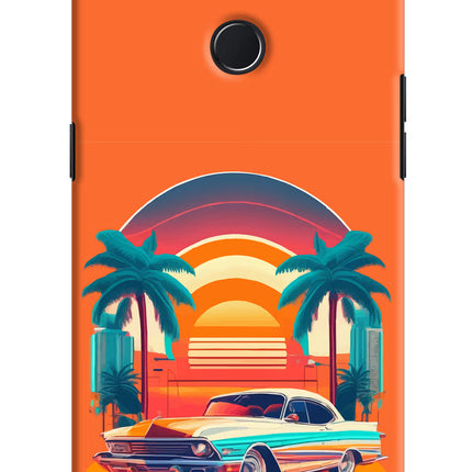 Palm Drive 80s Realme 2 Pro Hard Case Back Cover by Casekaro