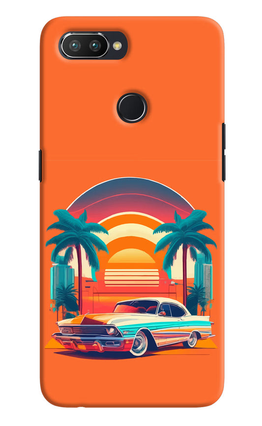 Palm Drive 80s Realme 2 Pro Hard Case Back Cover by Casekaro