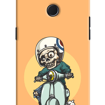 Undead Biker Realme 2 Pro Hard Case Back Cover by Casekaro