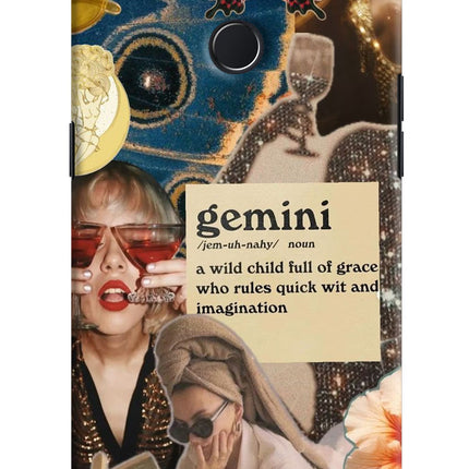 Gemini Zodiac Realme 2 Pro Hard Case Back Cover by Casekaro