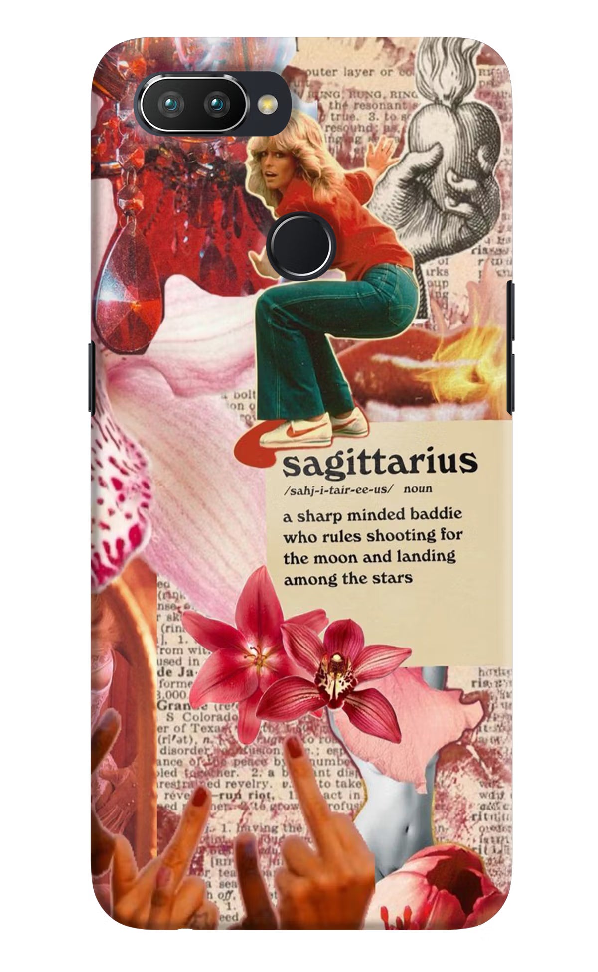 Sagittarius Zodiac Realme 2 Pro Hard Case Back Cover by Casekaro