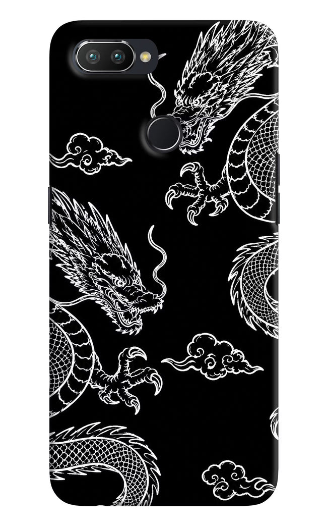 Twin Dragons Realme 2 Pro Hard Case Back Cover by Casekaro