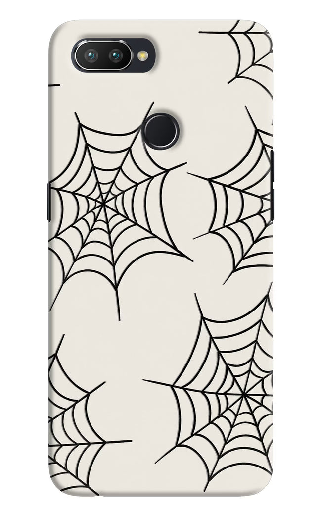 Spider Web Realme 2 Pro Hard Case Back Cover by Casekaro