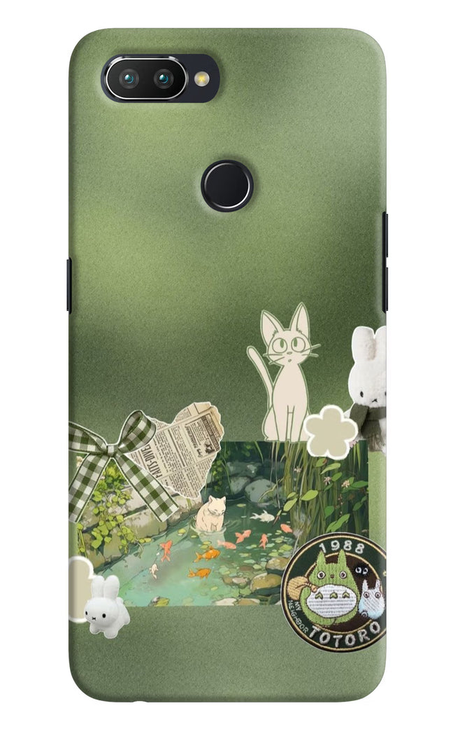 Aesthetic anime Realme 2 Pro Hard Case Back Cover by Casekaro