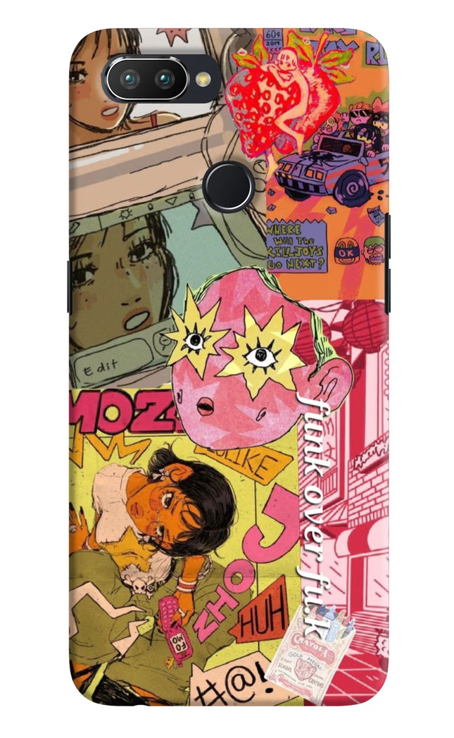 Funkover Realme 2 Pro Hard Case Back Cover by Casekaro