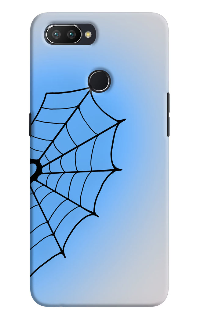 Blue Web Realme 2 Pro Hard Case Back Cover by Casekaro