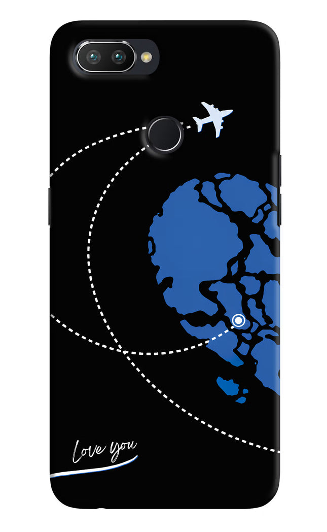 Love Orbit Realme 2 Pro Hard Case Back Cover by Casekaro
