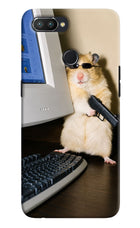 Hacker Hamster Realme 2 Pro Hard Case Back Cover by Casekaro