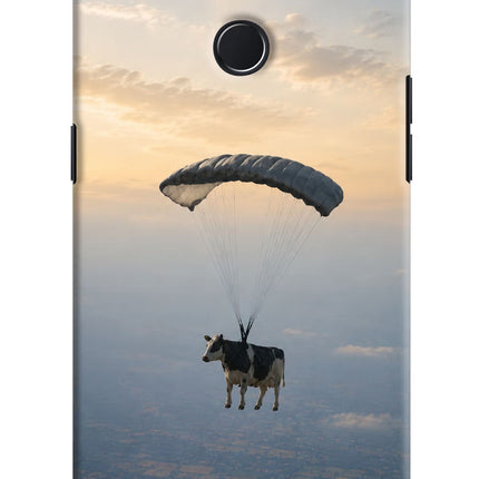 Skydiving Cow Realme 2 Pro Hard Case Back Cover by Casekaro