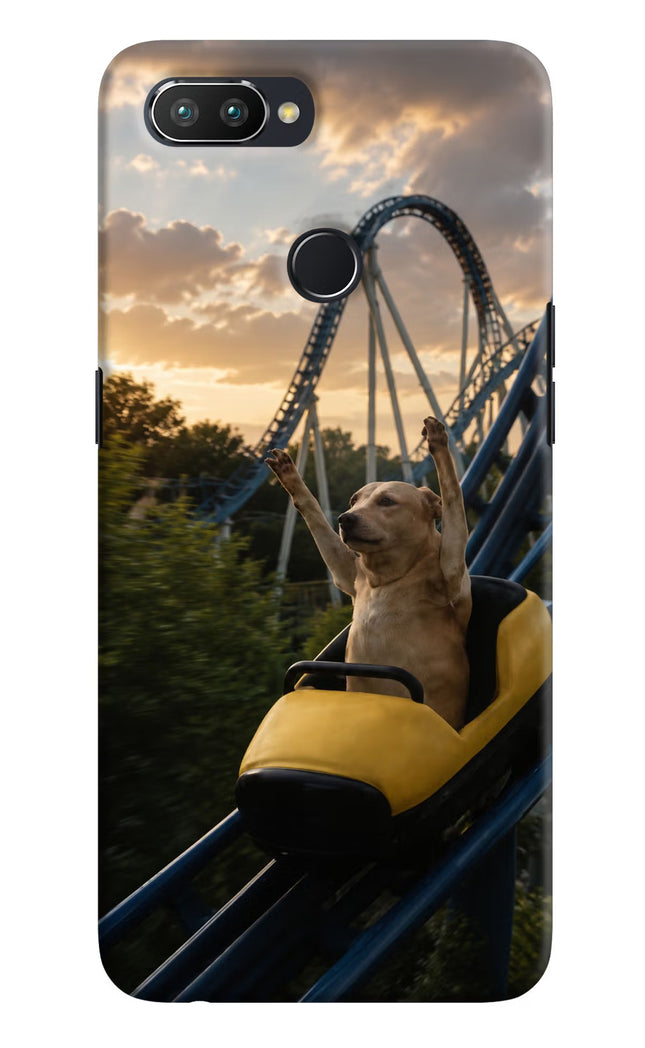 Rollercoaster Dog Realme 2 Pro Hard Case Back Cover by Casekaro