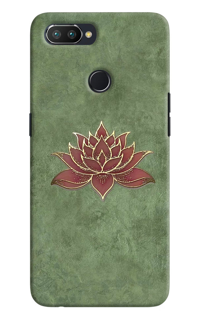 Lotus Grace Realme 2 Pro Hard Case Back Cover by Casekaro