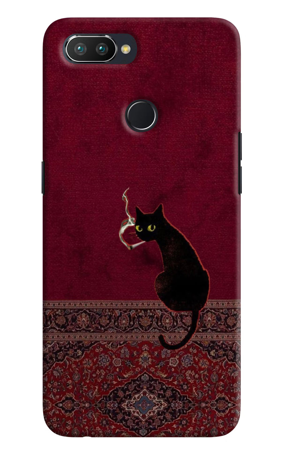 Midnight Cat Realme 2 Pro Back Cover, Hard case
