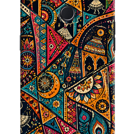 Folk Print Realme 2 Pro Hard Case Back Cover by Casekaro