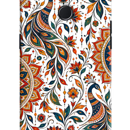 White Mayura Realme 2 Pro Hard Case Back Cover by Casekaro
