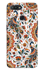 White Mayura Realme 2 Pro Hard Case Back Cover by Casekaro