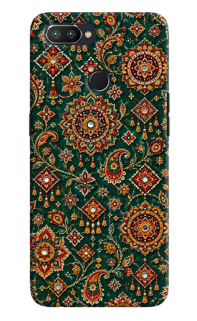 Green Pataka Realme 2 Pro Hard Case Back Cover by Casekaro