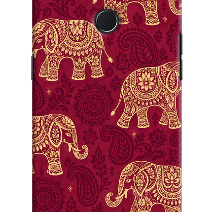 Maroon Elephant Realme 2 Pro Hard Case Back Cover by Casekaro