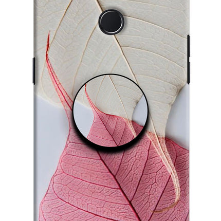 White Pink Leaf Realme 2 Pro Pop Case by Casekaro