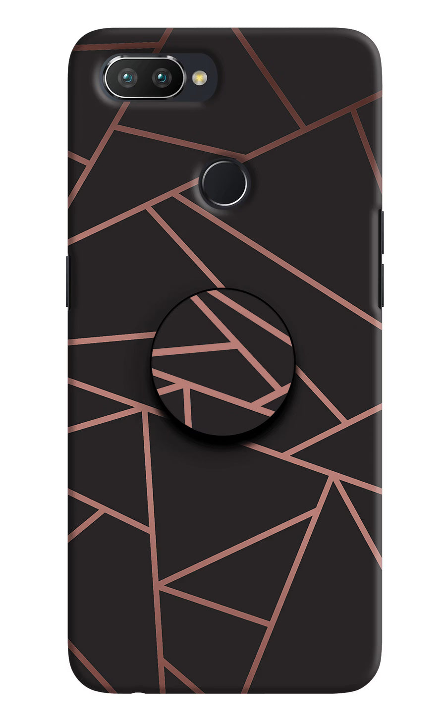 Geometric Pattern Realme 2 Pro Pop Case, Hard case