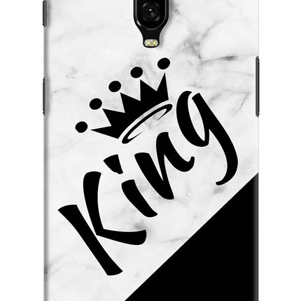 King Oneplus 6T Hard Case Back Cover by Casekaro