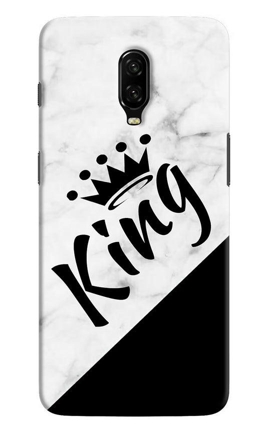 King Oneplus 6T Hard Case Back Cover by Casekaro