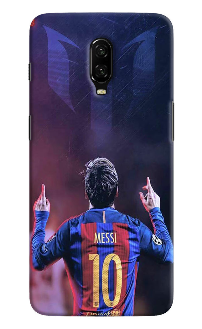 Messi Oneplus 6T Hard Case Back Cover by Casekaro