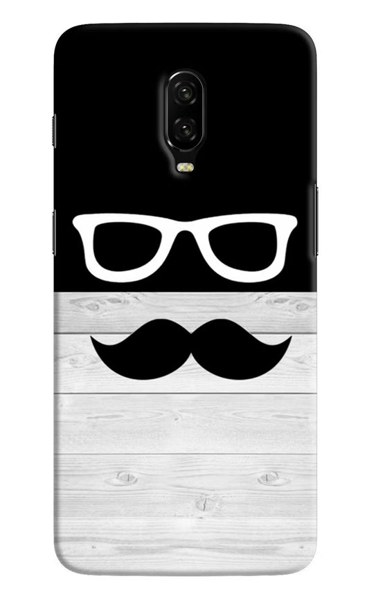 Mustache Oneplus 6T Hard Case Back Cover by Casekaro