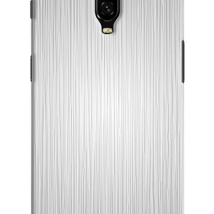 Wooden Grey Texture Oneplus 6T Hard Case Back Cover by Casekaro
