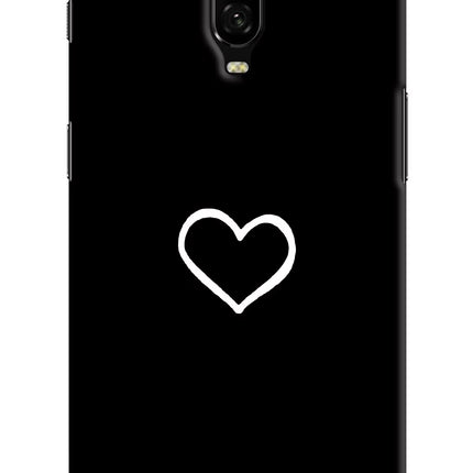 Heart Oneplus 6T Hard Case Back Cover by Casekaro