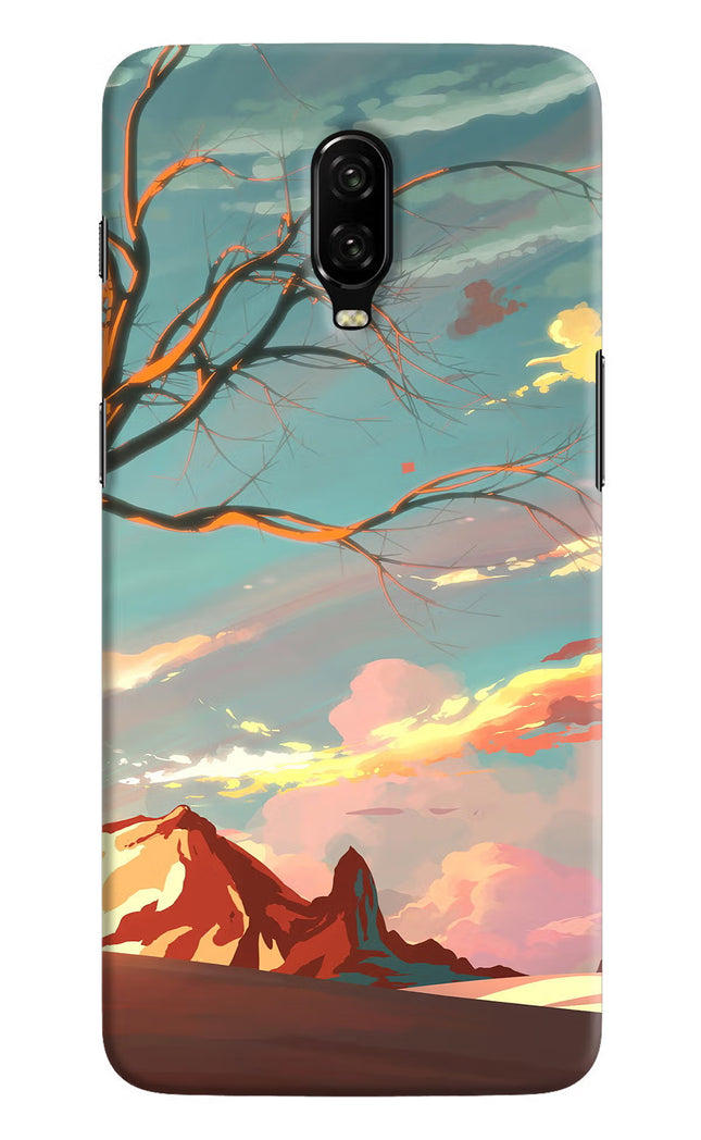 Scenery Oneplus 6T Hard Case Back Cover by Casekaro