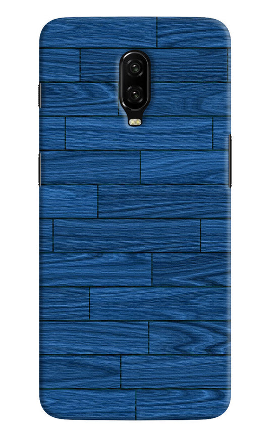 Wooden Texture Oneplus 6T Hard Case Back Cover by Casekaro