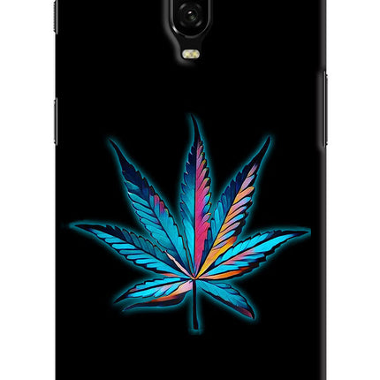 Weed Oneplus 6T Hard Case Back Cover by Casekaro