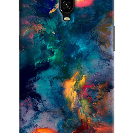 Artwork Paint Oneplus 6T Hard Case Back Cover by Casekaro