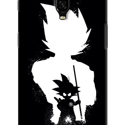 Goku Shadow Oneplus 6T Hard Case Back Cover by Casekaro