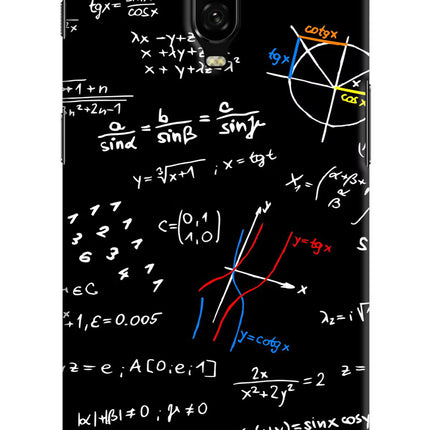 Mathematics Formula Oneplus 6T Hard Case Back Cover by Casekaro