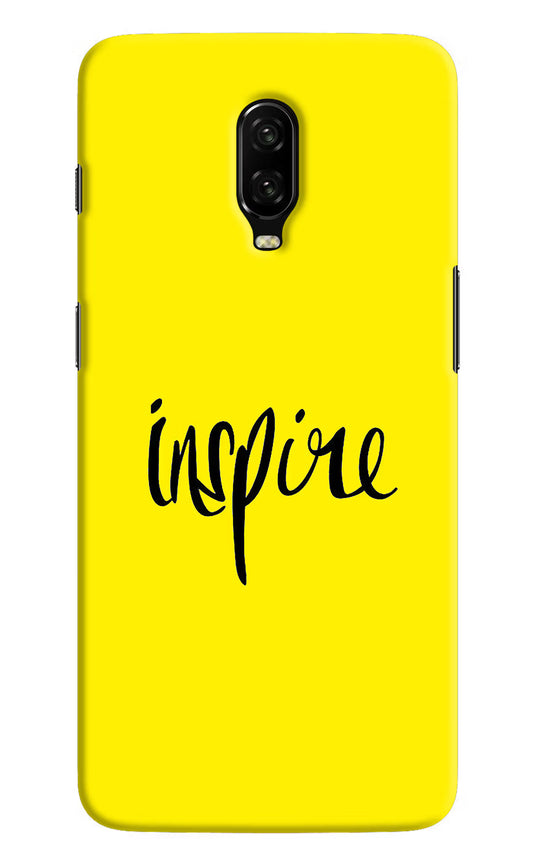 Inspire Oneplus 6T Hard Case Back Cover by Casekaro