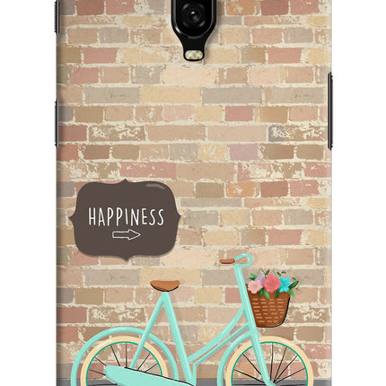 Happiness Artwork Oneplus 6T Hard Case Back Cover by Casekaro