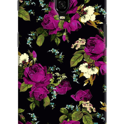 Flowers Oneplus 6T Hard Case Back Cover by Casekaro