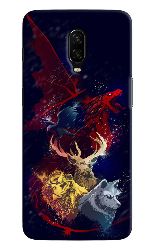Game Of Thrones Oneplus 6T Hard Case Back Cover by Casekaro