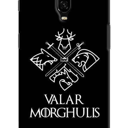 Valar Morghulis | Game Of Thrones Oneplus 6T Hard Case Back Cover by Casekaro