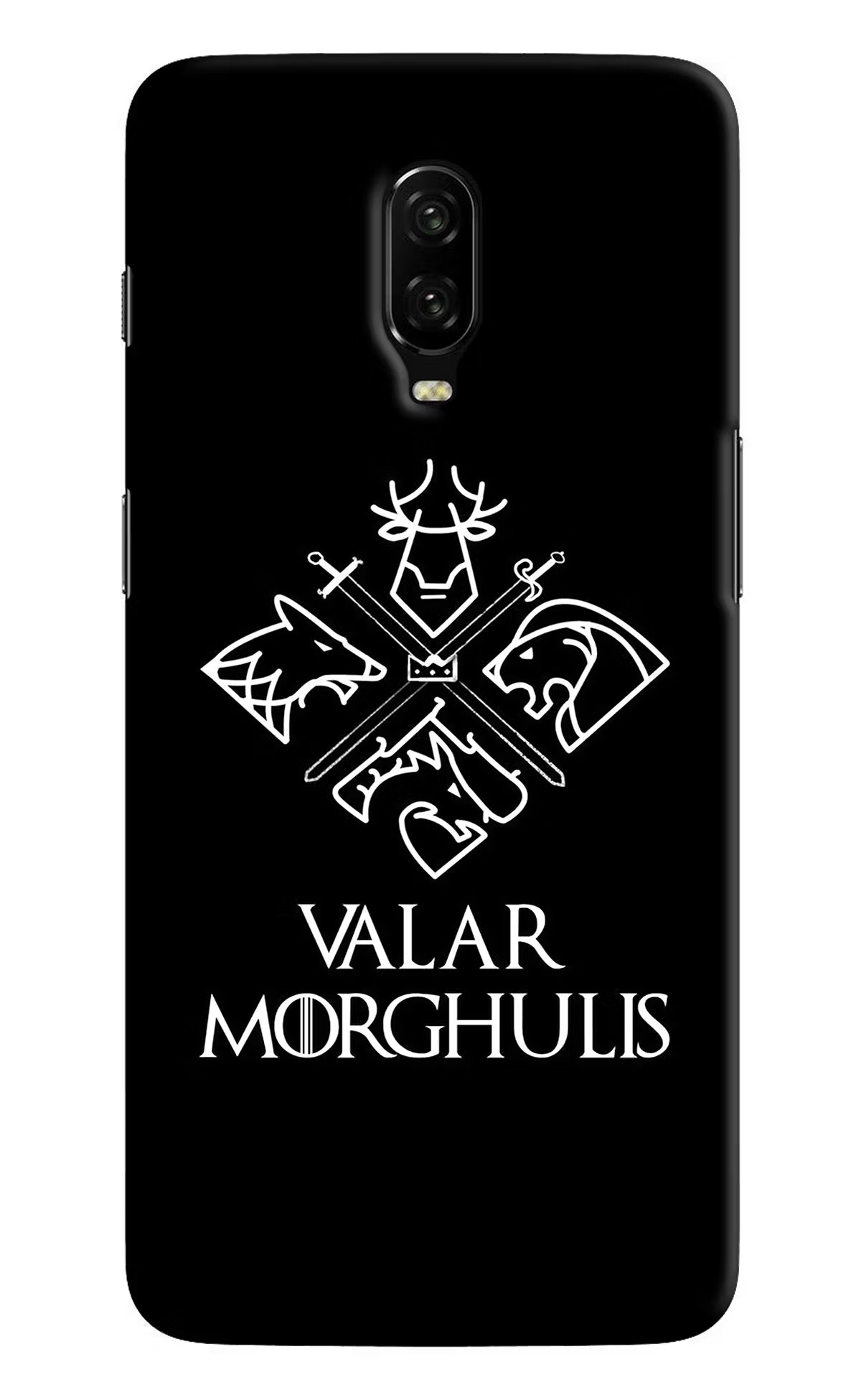 Valar Morghulis | Game Of Thrones Oneplus 6T Hard Case Back Cover by Casekaro