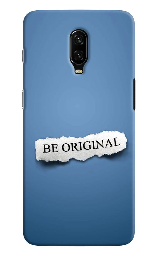 Be Original Oneplus 6T Hard Case Back Cover by Casekaro