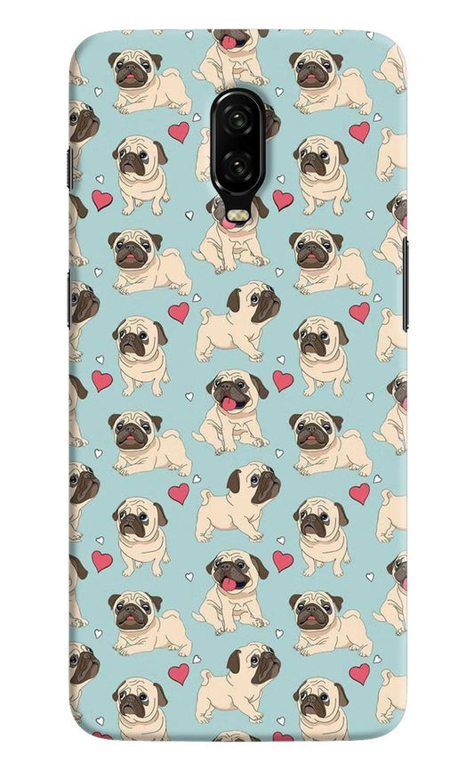 Pug Dog Oneplus 6T Hard Case Back Cover by Casekaro