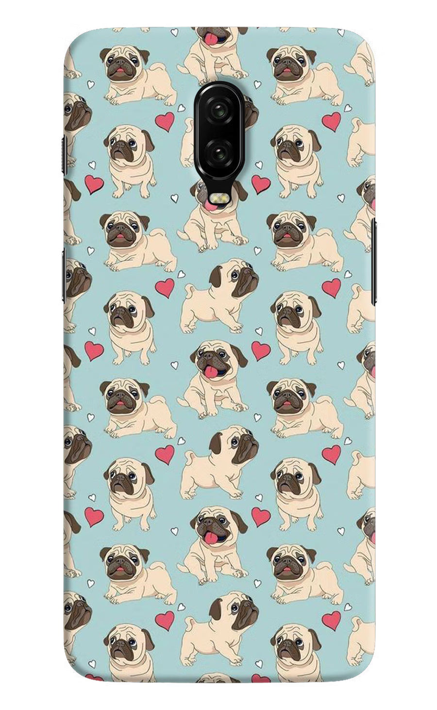 Pug Dog Oneplus 6T Back Cover, Hard case