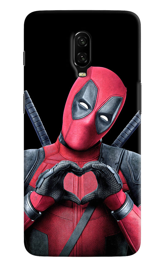 Deadpool Oneplus 6T Hard Case Back Cover by Casekaro