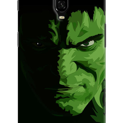 HULK Oneplus 6T Hard Case Back Cover by Casekaro